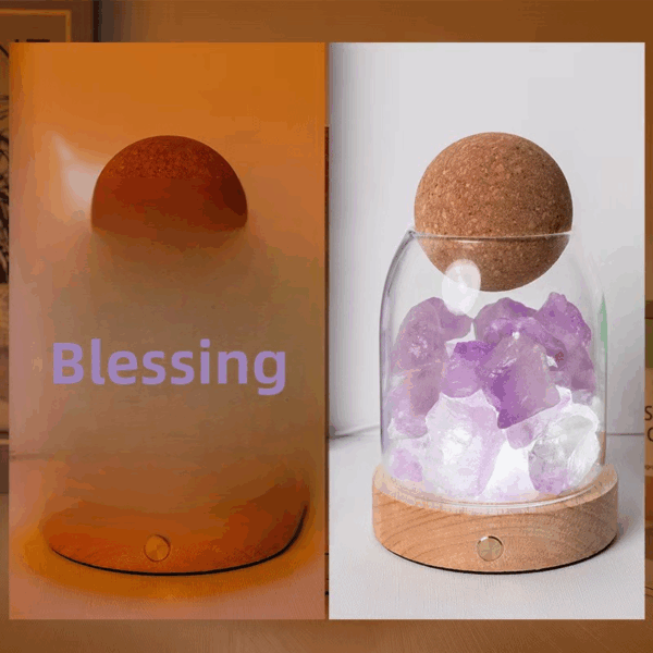 Natural mineral crystal fragrance