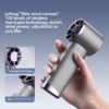 New handheld fan with 100 levels of high-speed outdoor charging, mini portable USB small fan