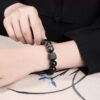 Obsidian bracelet